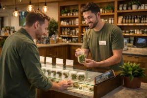 first time at a dispensary